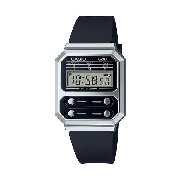 CASIO VINTAGE EDGY KOLLEKTSIOON – MUST A100WEF-1AEF