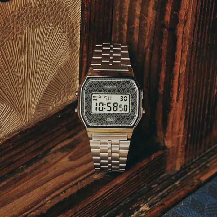 CASIO VINTAGE ICONIC - TRADITIONAL SEIGAIHA MUSTER Limited Edition - HALL A159WEVJ-7ER