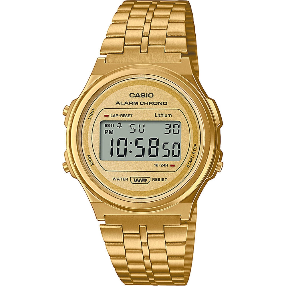 CASIO VINTAGE ROUND - KULDNE A171WEG-9AEF