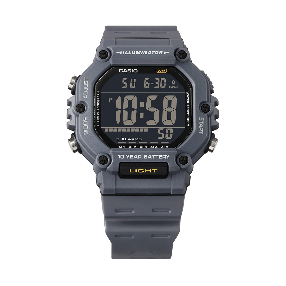 CASIO SPORT COLLECTION OVERSIZE 10-AASTASE AKUGA - AVIO AE-1600H-8BVEF