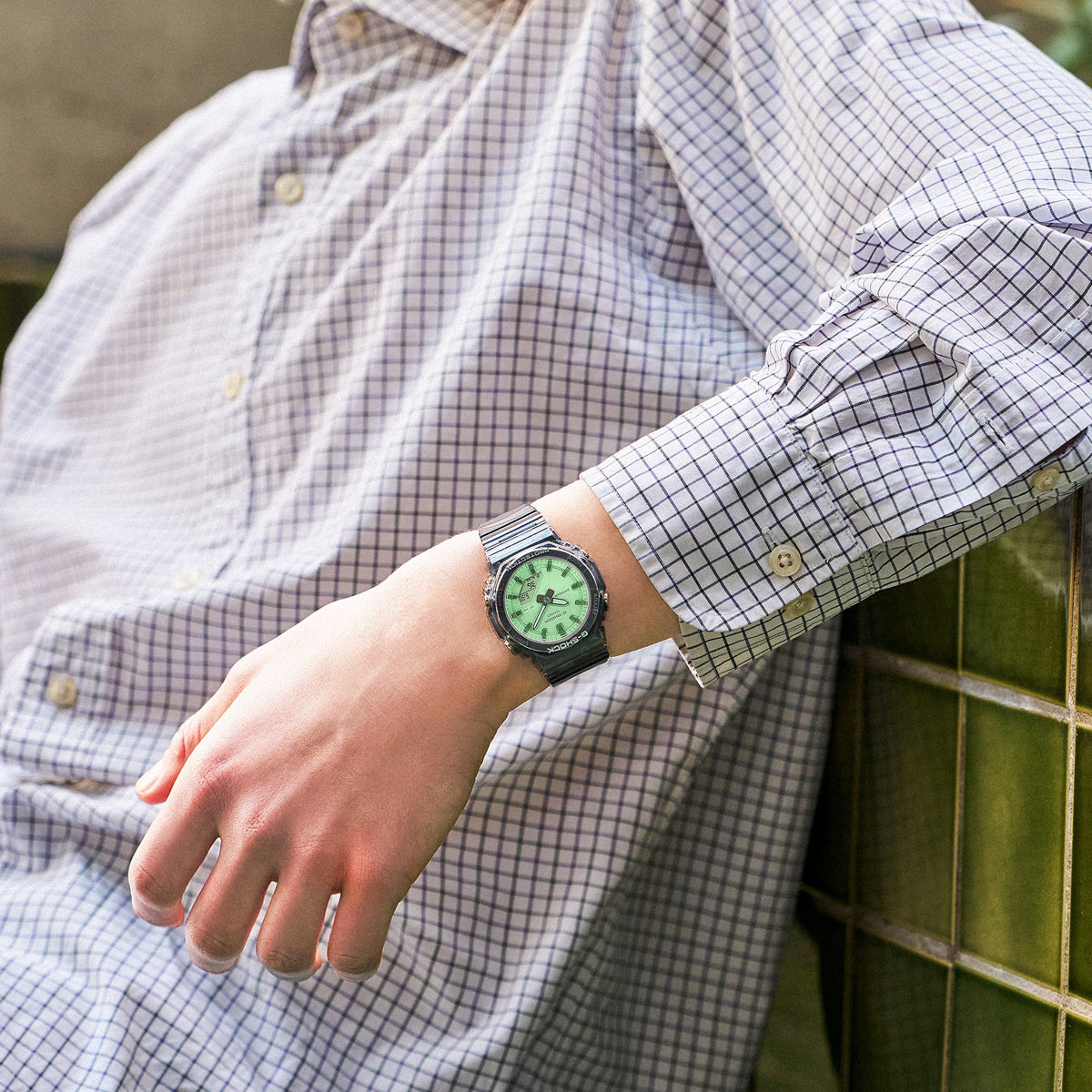 CASIO G-SHOCK OAK COMPACT SUMMER REFLECTION SEERIA GMA-P2100SR-1AER