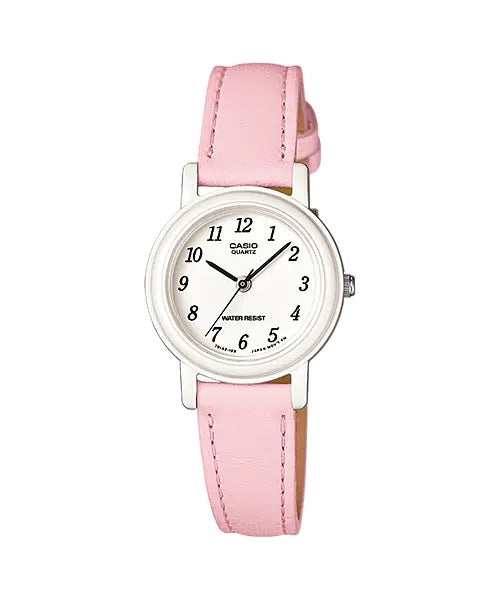 CASIO COLLECTION POP LADY, NAHAST RIHM - PASTELNE ROOSA LQ-139L-4B1DF