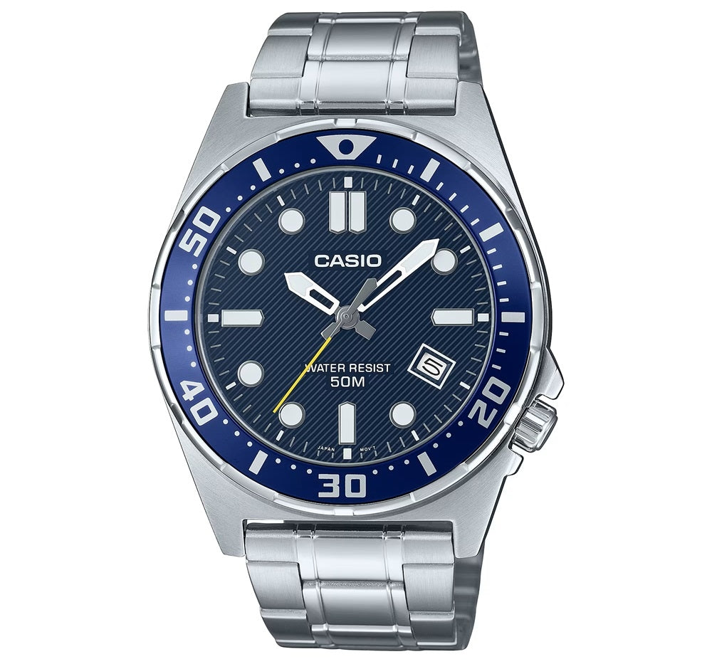 CASIO SPORT DIVER 50M - SININE MTD-135D-2AVDF