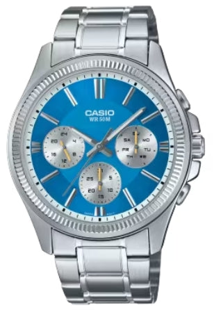 CASIO COLLECTION MULTIFUNCTION CALENDAR - HELESININE MTP-1375D-2A2VDF