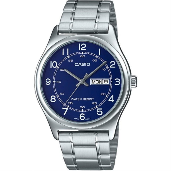 CASIO COLLECTION DAY DATE - BLUE MTP-V006D-2BUDF
