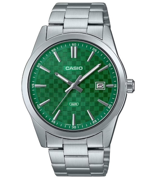 CASIO COLLECTION DATE - CARBON LOOK - ROHELINE MTP-VD03D-3A1UDF