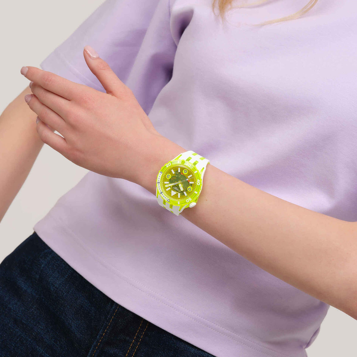 SWATCH EGG YOLK SSCU09J100