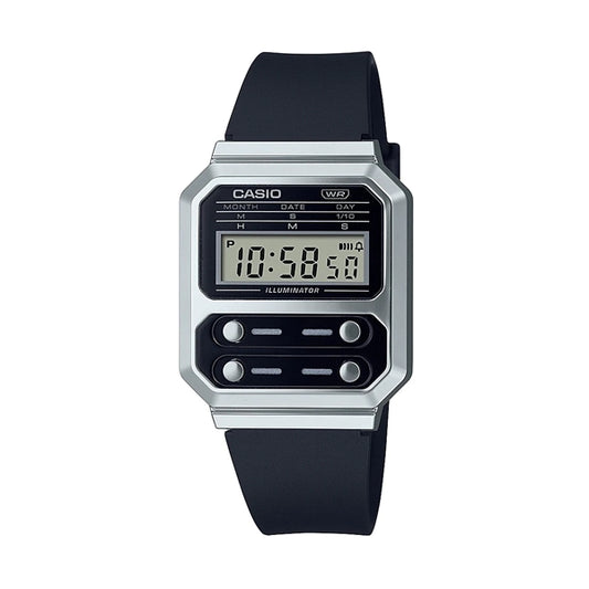 CASIO VINTAGE EDGY KOLLEKTSIOON – MUST A100WEF-1AEF