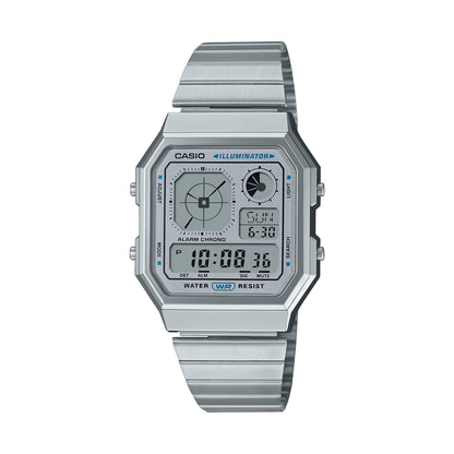 CASIO VINTAGE RETRO FUTURE EDGY KOLLEKTSIOON – HÕBEDANE A130WE-7AEF