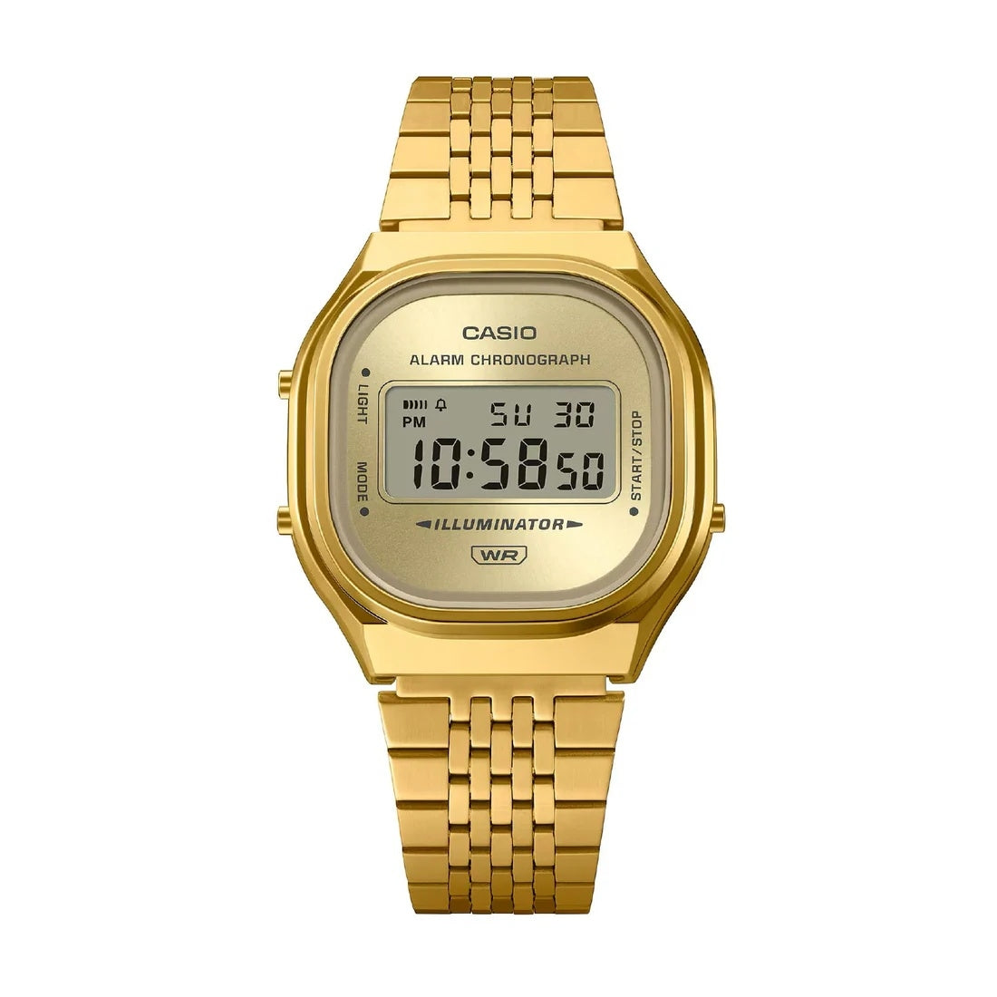 CASIO VINTAGE EDGY KOLLEKTSIOON - KULDNE A140WEG-9AEF
