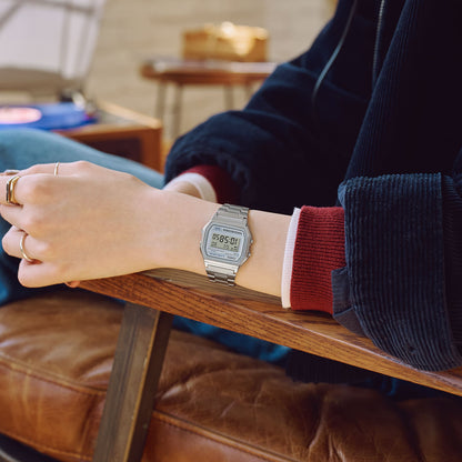 CASIO VINTAGE ICONIC - GREY A158WEA-7EF