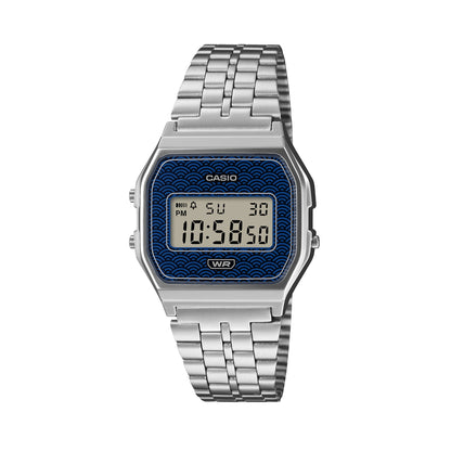CASIO VINTAGE ICONIC - TRADITIONAL SEIGAIHA PATTERN Limited Edition - SININE A159WEVJ-2ER