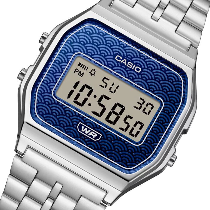 CASIO VINTAGE ICONIC - TRADITIONAL SEIGAIHA PATTERN Limited Edition - SININE A159WEVJ-2ER