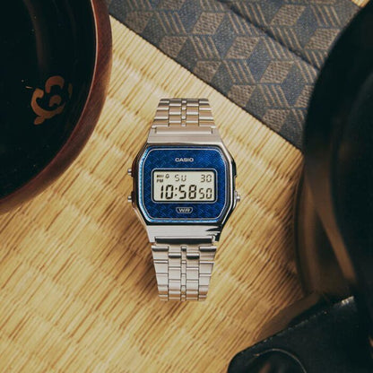 CASIO VINTAGE ICONIC - TRADITIONAL SEIGAIHA PATTERN Limited Edition - SININE A159WEVJ-2ER