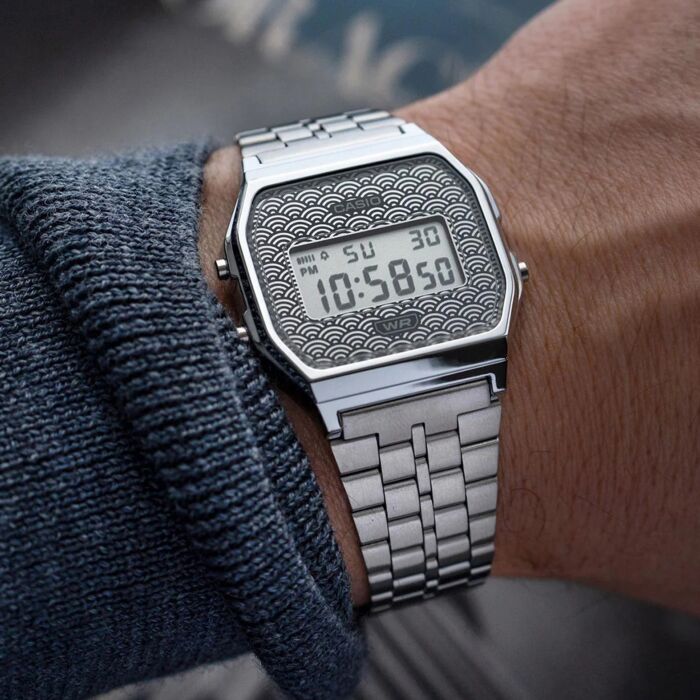 CASIO VINTAGE ICONIC - TRADITIONAL SEIGAIHA MUSTER Limited Edition - HALL A159WEVJ-7ER