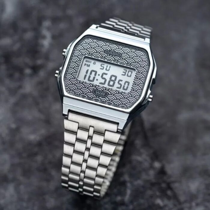 CASIO VINTAGE ICONIC - TRADITIONAL SEIGAIHA MUSTER Limited Edition - HALL A159WEVJ-7ER