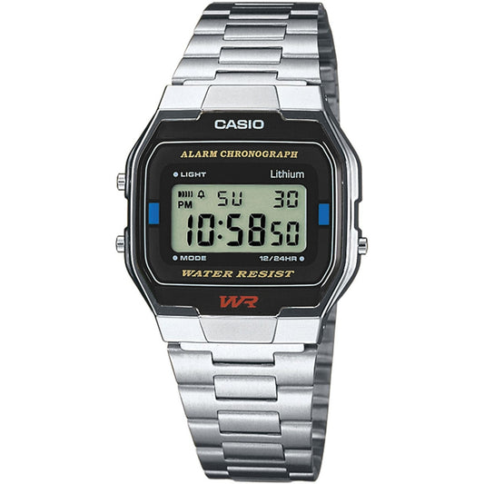 CASIO VINTAGE ICONIC - КЛАССИЧЕСКИЕ ЧЕРНЫЕ A163WA-1QES