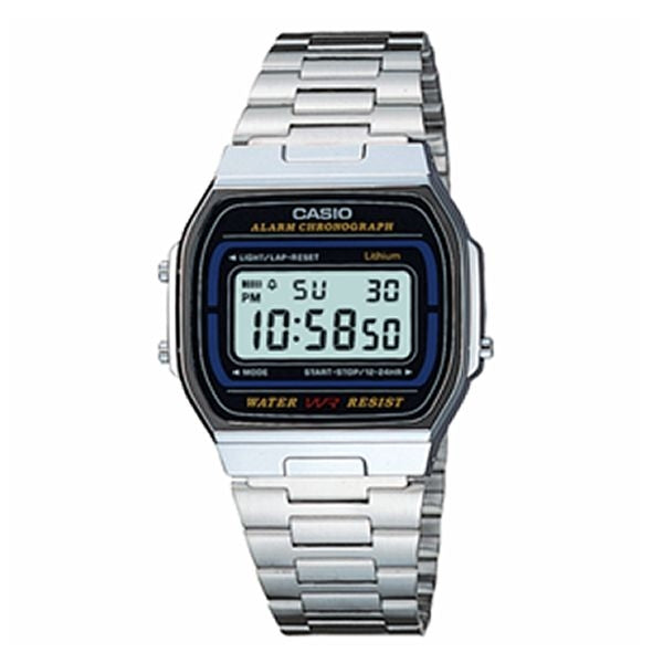CASIO VINTAGE ICONIC - KLASSIKALINE HÕBEDANE A164WA-1VES