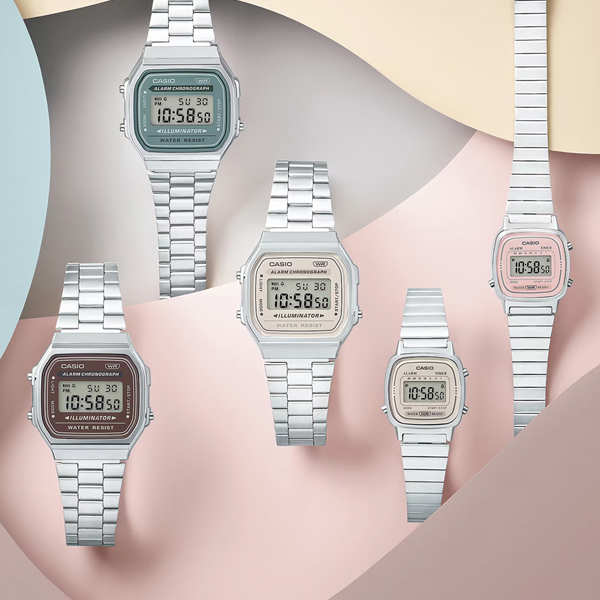CASIO VINTAGE ICONIC – KREEMJAS A168WA-8AYES