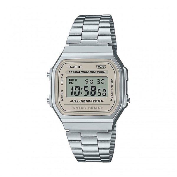 CASIO VINTAGE ICONIC – KREEMJAS A168WA-8AYES
