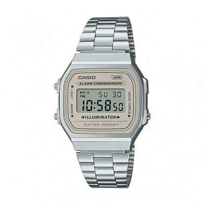 CASIO VINTAGE ICONIC – KREEMJAS A168WA-8AYES