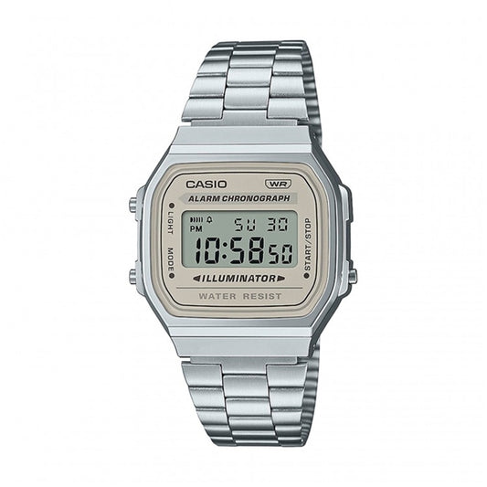 CASIO VINTAGE ICONIC - КРЕМОВЫЕ A168WA-8AYES