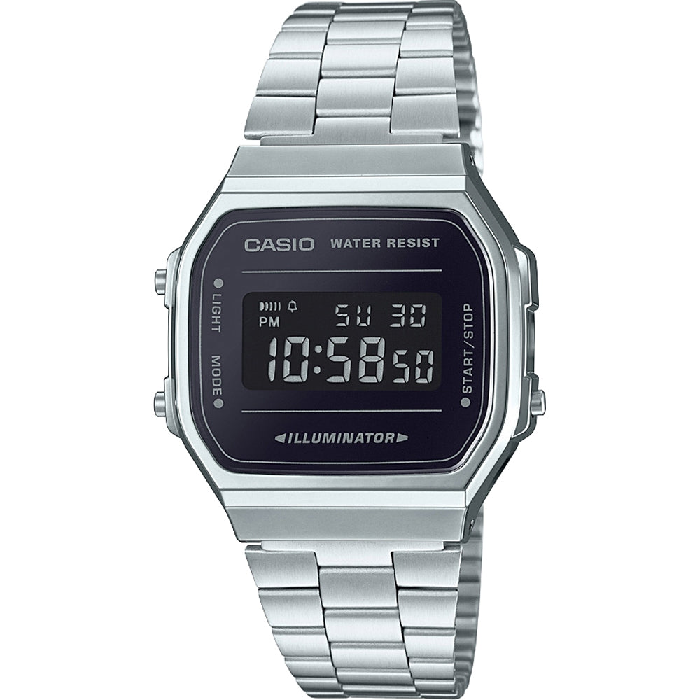 CASIO VINTAGE ICONIC - ЧЕРНЫЕ A168WEM-1EF