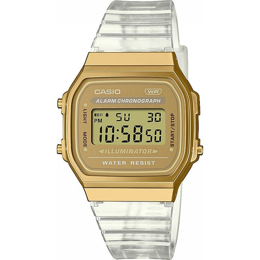 CASIO VINTAGE ICONIC - KULDNE JELLY ****** A168XESG-9AEF