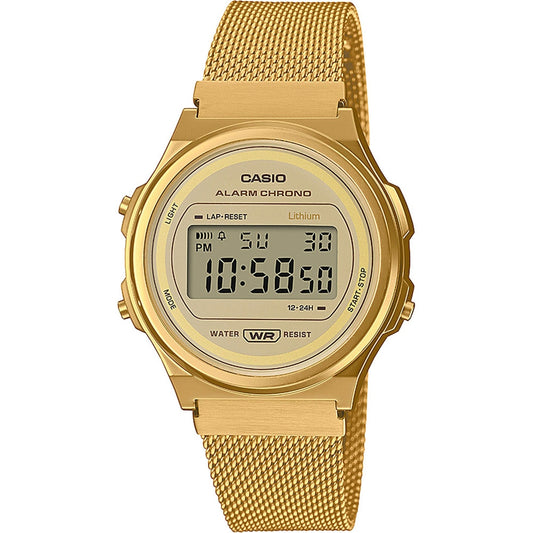 CASIO VINTAGE ROUND – KULDNE VÕRKRIHM A171WEMG-9AEF