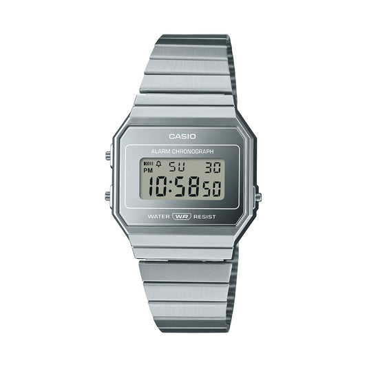 CASIO VINTAGE ICONIC SLIM DESIGN - СЕРЕБРО A700WEV-7AEF