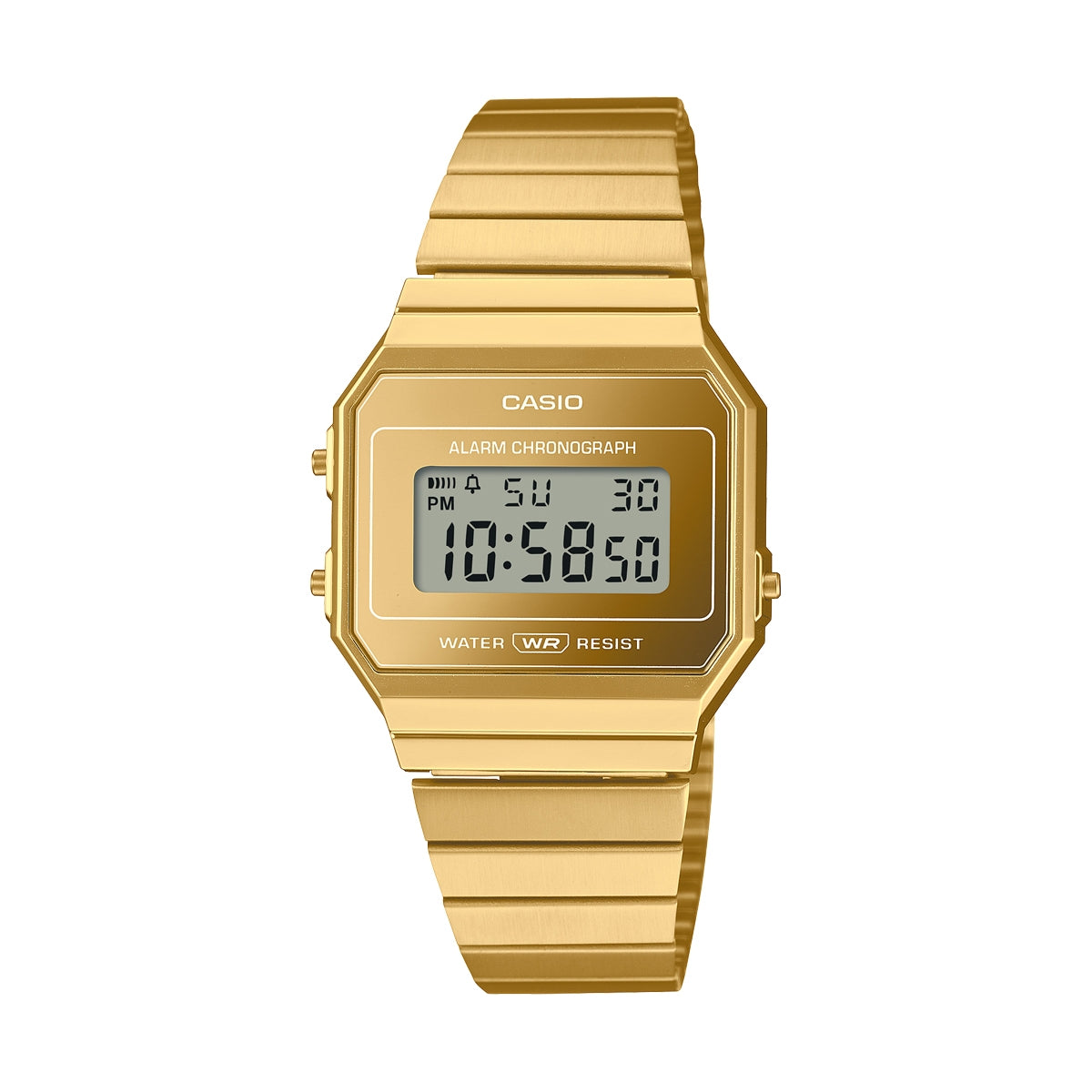 CASIO VINTAGE ICONIC SLIM DESIGN – KULDNE A700WEVG-9AEF