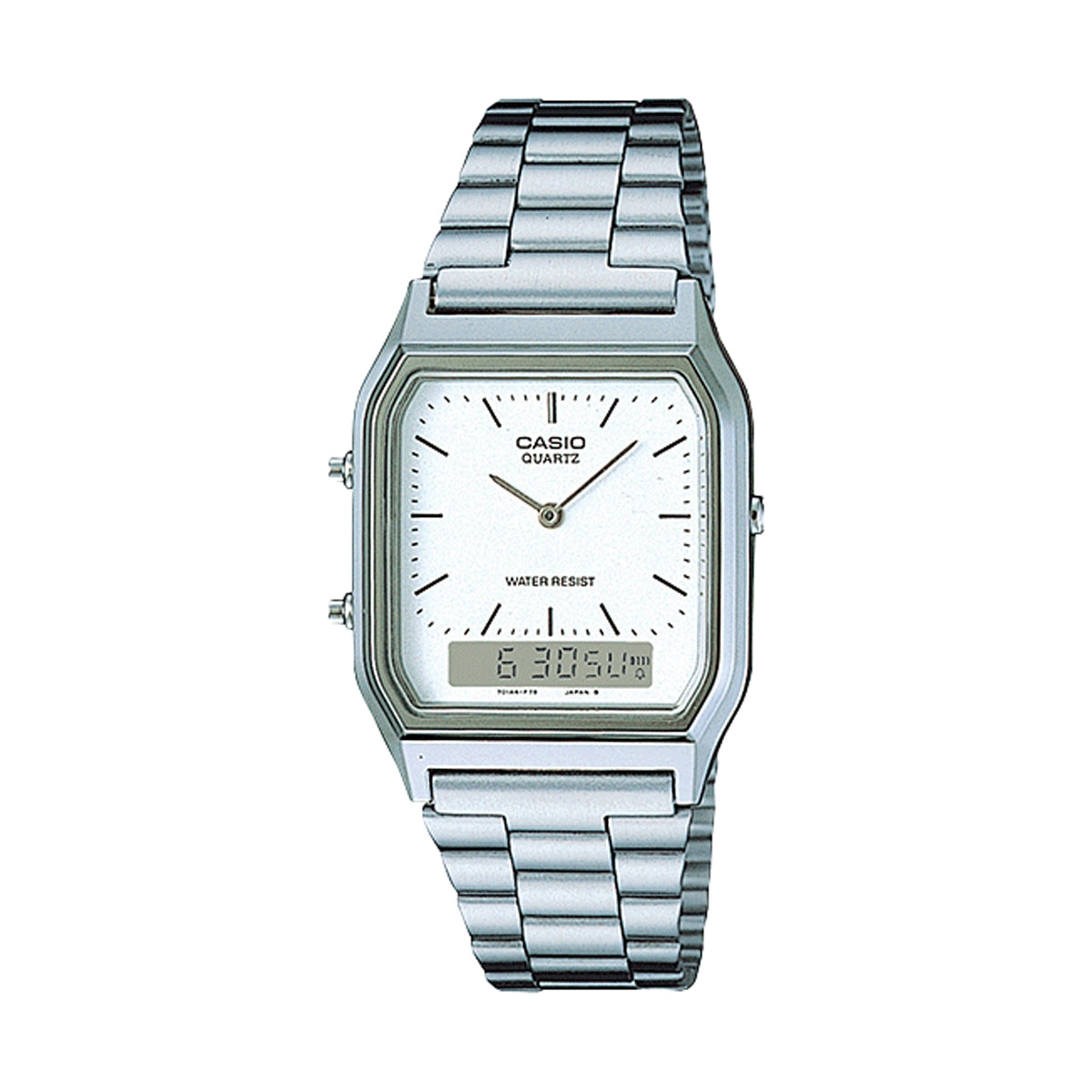 CASIO VINTAGE EDGY COLLECTION SUNRAY DIAL - WHITE AQ-230A-7DMQYES