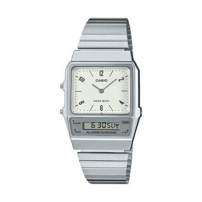 CASIO VINTAGE EDGY KOLLEKTSIOON - CREAM AQ-800E-7A2EF