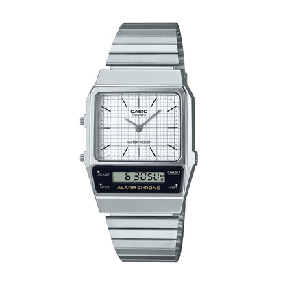 CASIO VINTAGE EDGY COLLECTION RETRO DIAL - VALGE ****** AQ-800E-7AEF