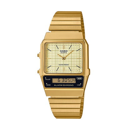 CASIO VINTAGE EDGY COLLECTION RETRO DIAL – KULDNE AQ-800EG-9AEF