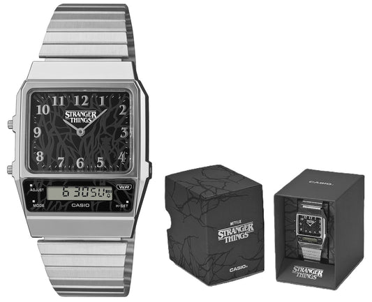 CASIO VINTAGE EDGY KOLLEKTSIOON - STRANGER THINGS Ltd. Edt. NetFlix koostöö AQ-800EST-1AER