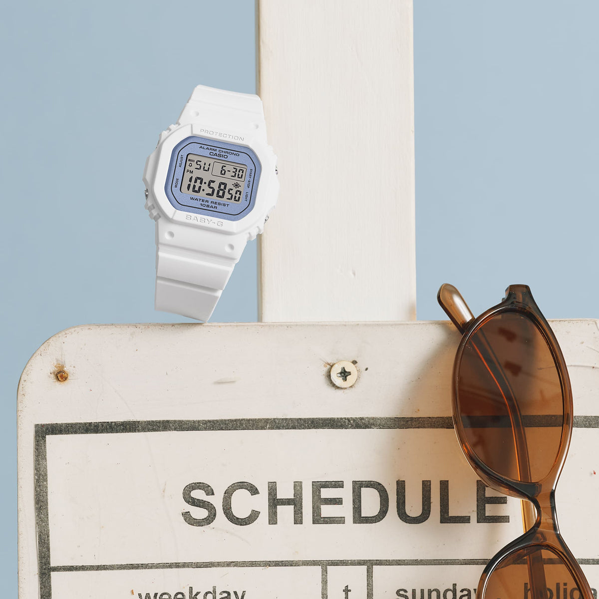 CASIO BABY-G 560 SPRING COLORS SERIE - LIGHT BLUE BGD-565SC-2BER