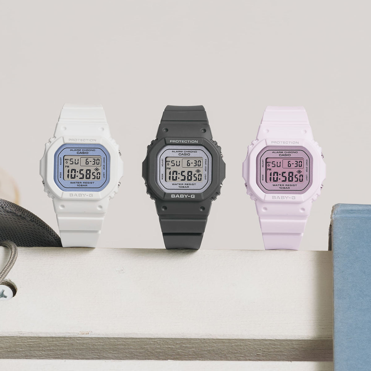 CASIO BABY-G 560 SPRING COLORS SERIE - LIGHT BLUE BGD-565SC-2BER