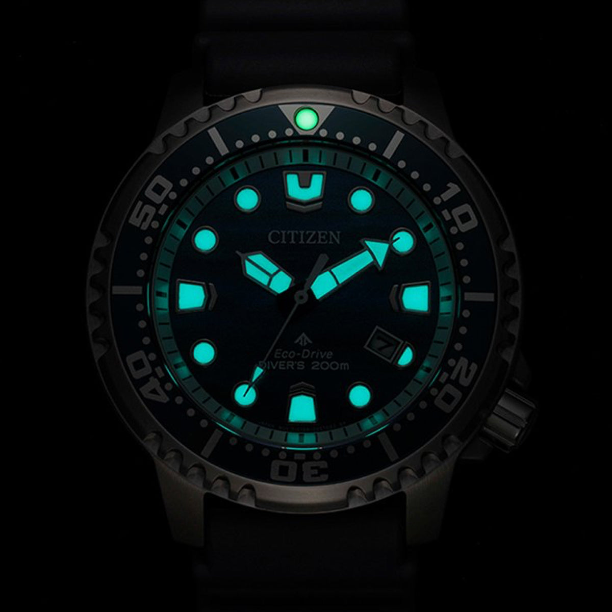 CITIZEN PROMASTER ECO DRIVE 200M STRUKTUURNE SIHVERPLAAT – PIIRATUD VÄLJAANNE BN0167-09W