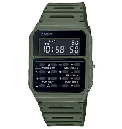 CASIO VINTAGE CALCULATOR EDGY COLLECTION - ЗЕЛЕНЫЕ CA-53WF-3BDF