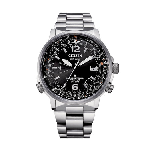 CITIZEN RADIO-CONTROLLED Pilot Super Titanium CB0230-81E