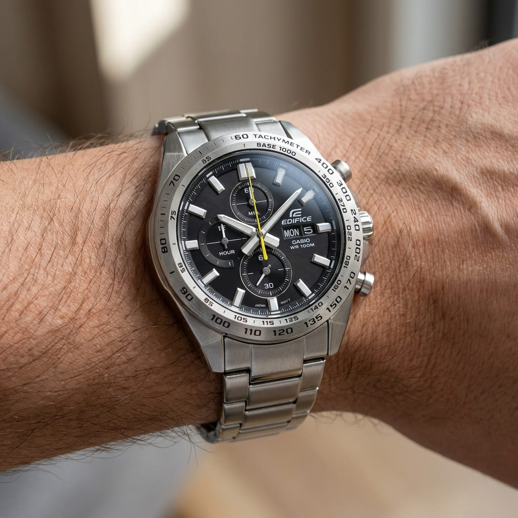 Casio Edifice Sport Chrono Black EFR-574D-1AVUEF