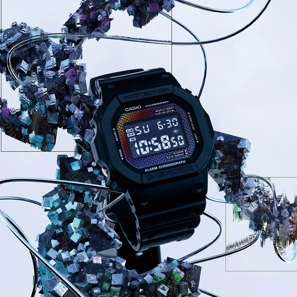 CASIO G-SHOCK THE ORIGIN - RAINBOW BRICK WALL SERIE DW-5600RW-1ER