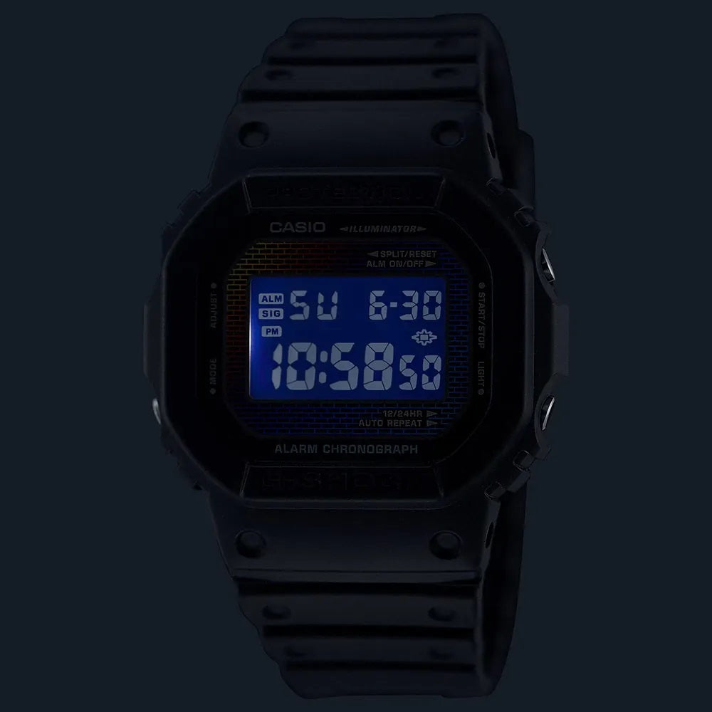 CASIO G-SHOCK THE ORIGIN - RAINBOW BRICK WALL SERIE DW-5600RW-1ER