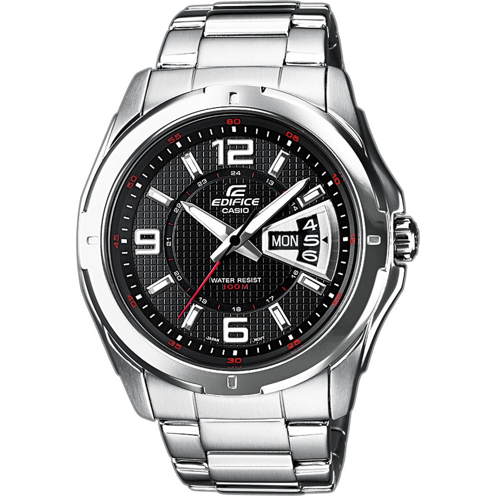 CASIO EDIFICE CLASSIC DAY DATE - MUST EF-129D-1AVEF