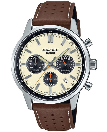CASIO EDIFICE STANDARD KRONOGRAAF - ŠAMPANJA EFR-575L-7AEF