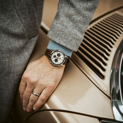 CASIO EDIFICE STANDARD KRONOGRAAF - ŠAMPANJA EFR-575L-7AEF