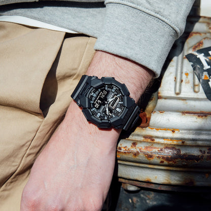 CASIO G-SHOCK UUS VASTUPIDAV PÕHIMUDEL digitaalne 10-aastase patareiga GA-010-1A1ER