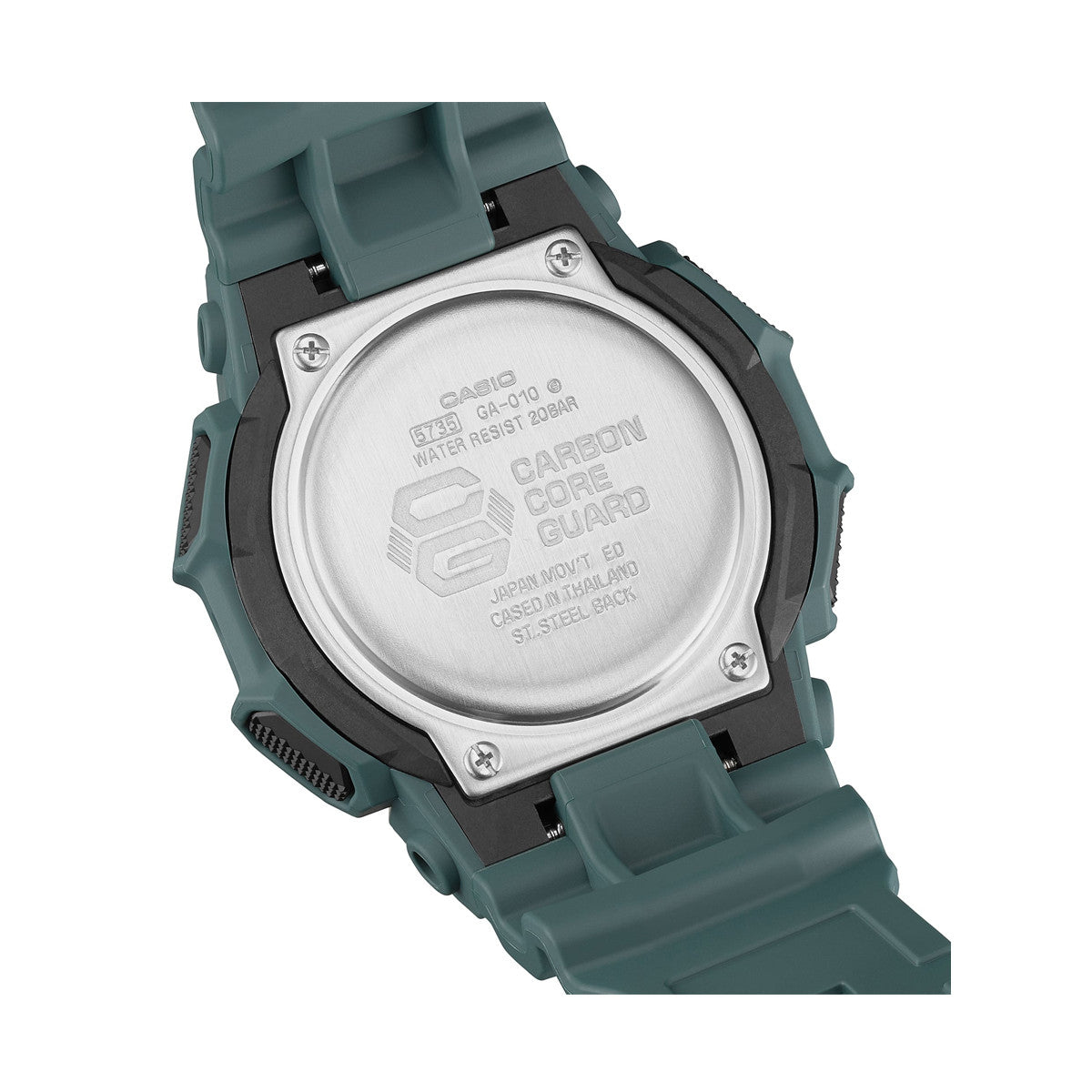CASIO G-SHOCK UUS VASTUPIDAV PÕHIMUDEL Analoog-digitaalne 10-aastase akuga GA-010-2AER