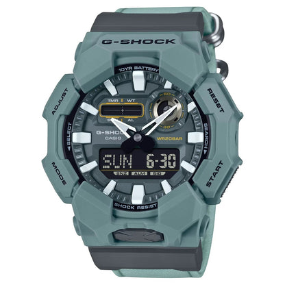 CASIO G-SHOCK UUS VASTUPIDAV PÕHIMUDEL digitaalne, 10-aastase patareiga GA-010CE-2AER
